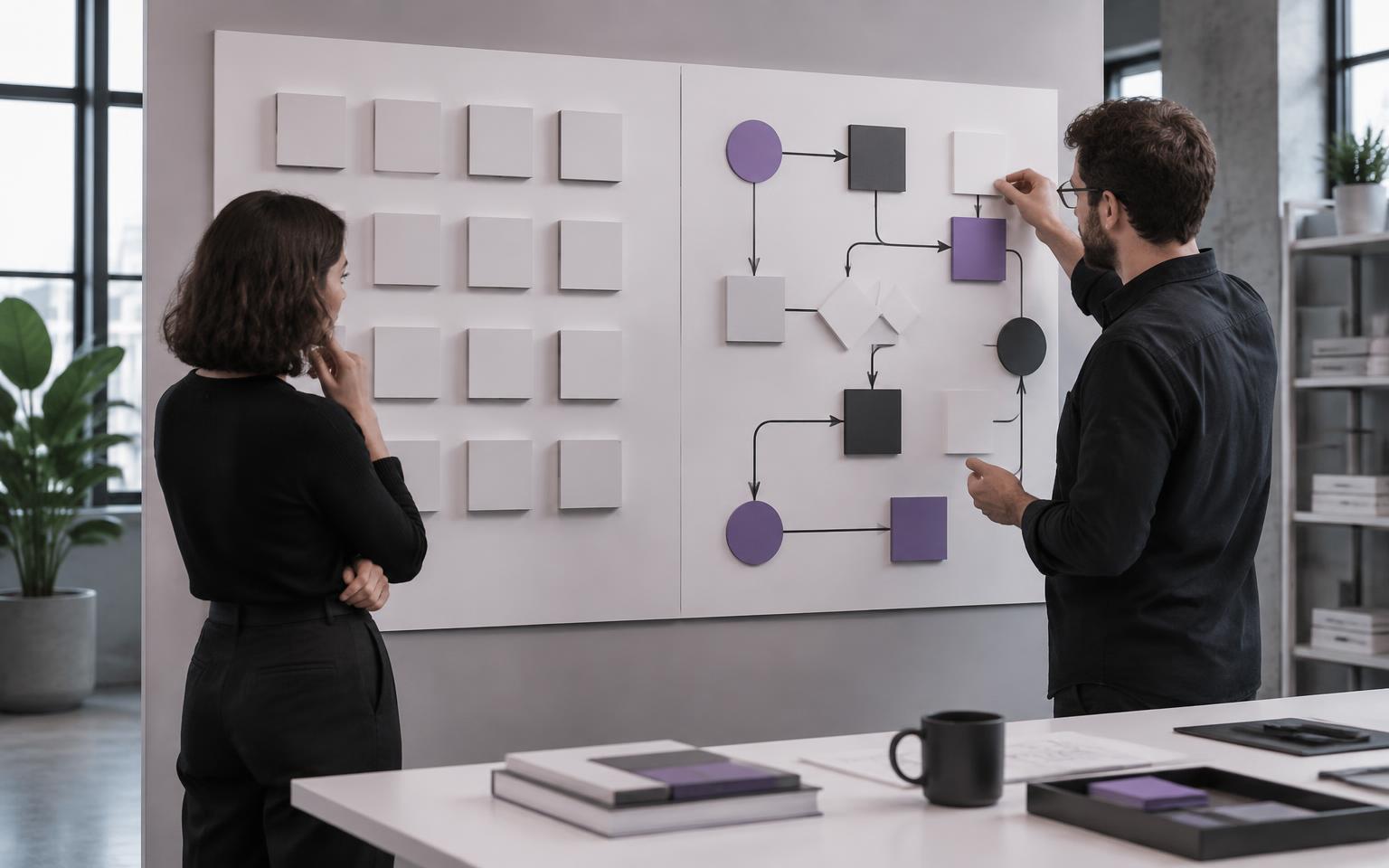 Comparação de sistemas de gestão em monitores de uma empresa