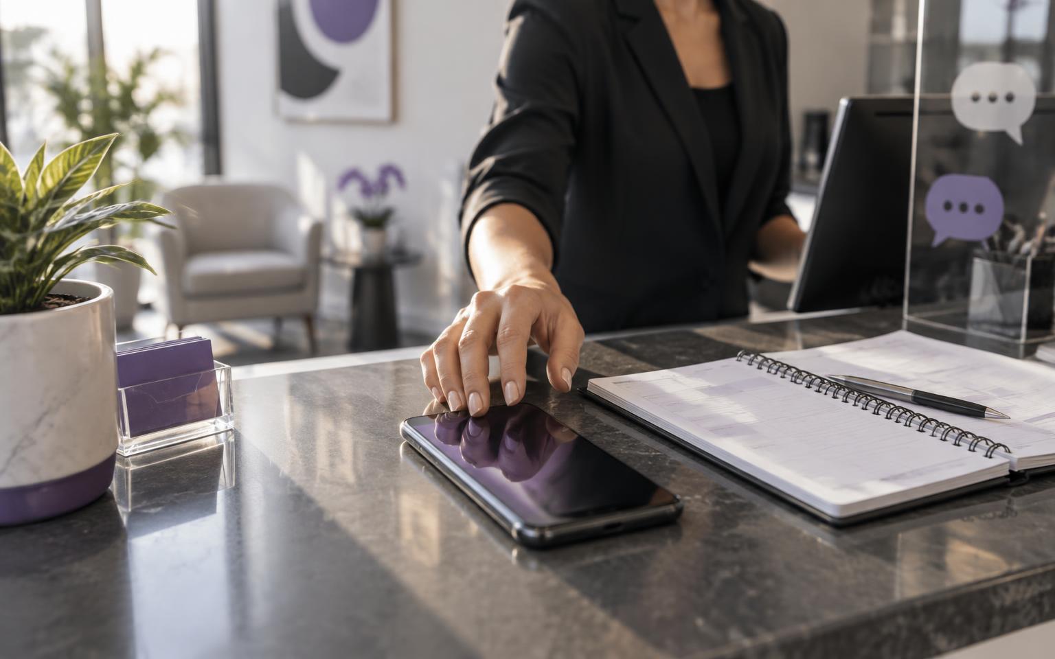 Atendimento e agendamentos organizados pelo WhatsApp
